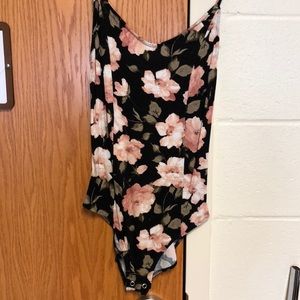 Flower bodysuit